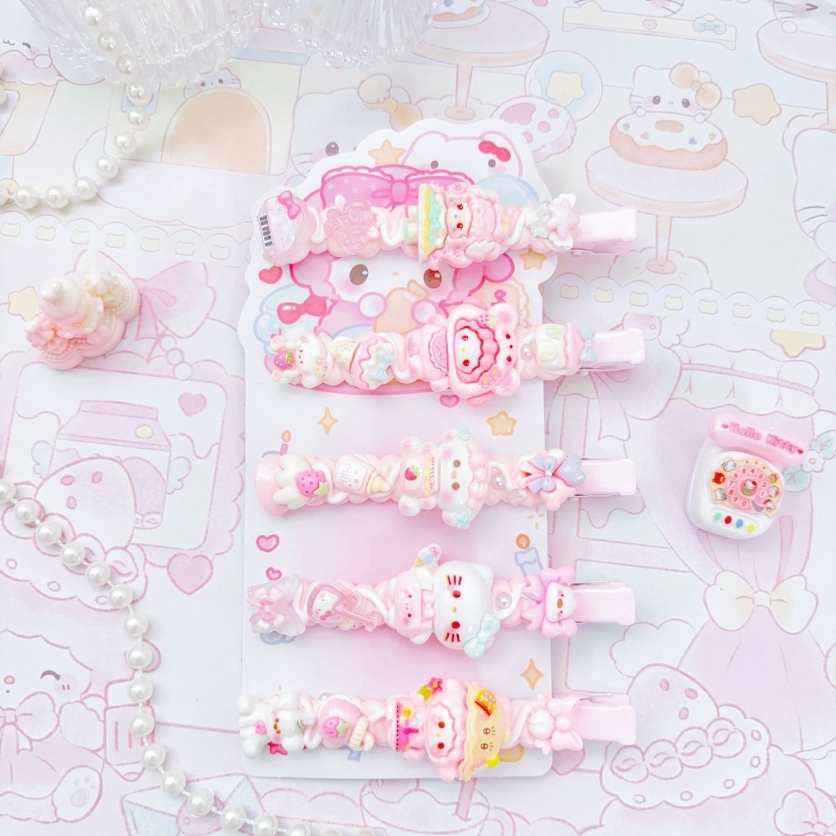 Link 1 handmade hairpins&clips