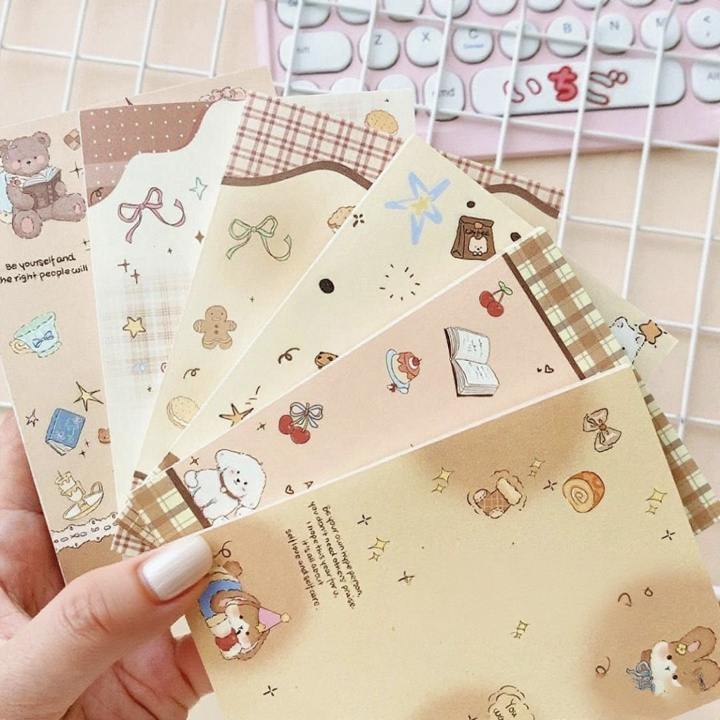Adorable Animal Notes pad - Cute Memo Pads for Journals, Office & Gifts a7(50 Sheets)